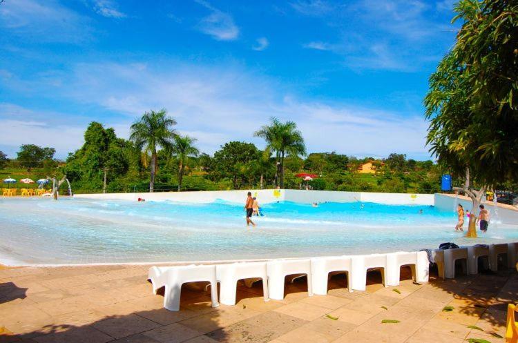 Appartement Piazza Acqua Park à Caldas Novas Extérieur photo