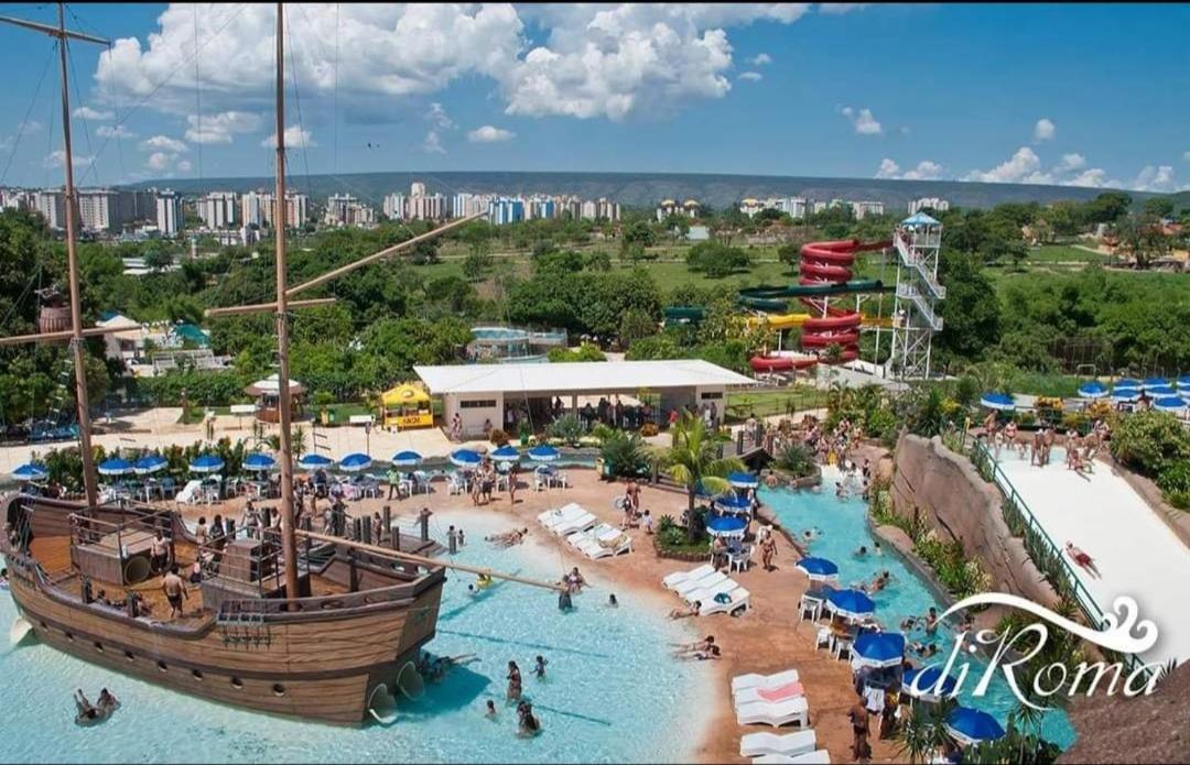 Appartement Piazza Acqua Park à Caldas Novas Extérieur photo